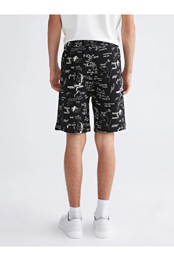 LC Waikiki Standard Pattern Printed Men's Shorts