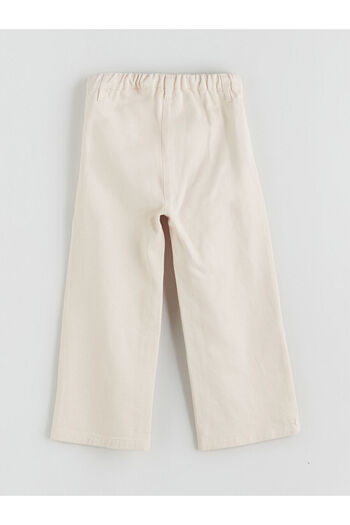LC Waikiki Elastic Waist Floral Girls Trousers