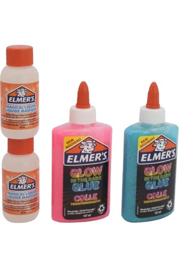 Elmers Glow in Dark Kit Slime Toy