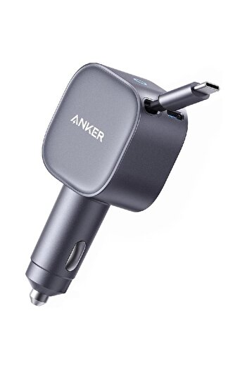 Anker Nano 75W PD Car Charger with Retractable