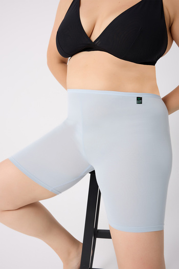 ELİT zümrüt Women's Knee-High 100% Cotton Leggings with Elastic Waistband