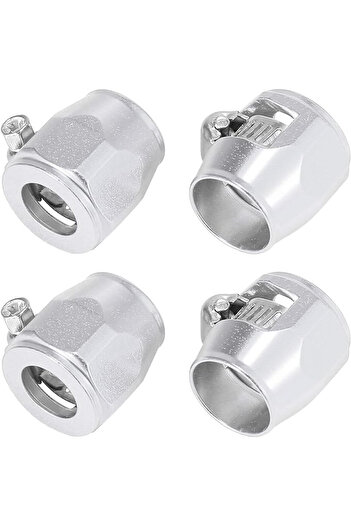 OEM Car hose finishing clamp adapter, aluminum alloy, silver