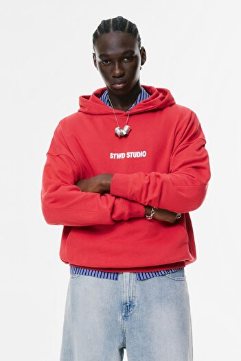 Pull & Bear STWD Studio Kapüşonlu Sweatshirt