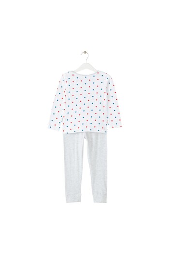 Minnie Mouse Pijama copii, cu maneca lunga, 100% bumbac, multicolor, Minnie Mouse