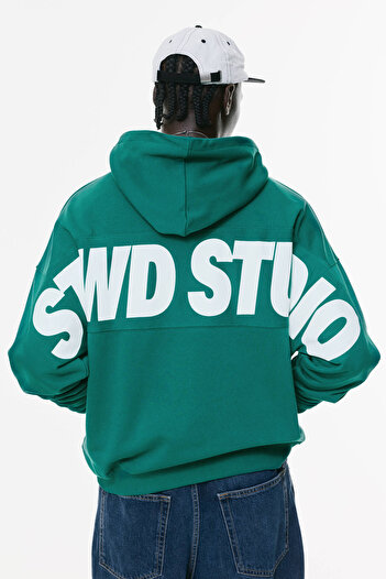 Pull & Bear STWD Studio Kapüşonlu Sweatshirt