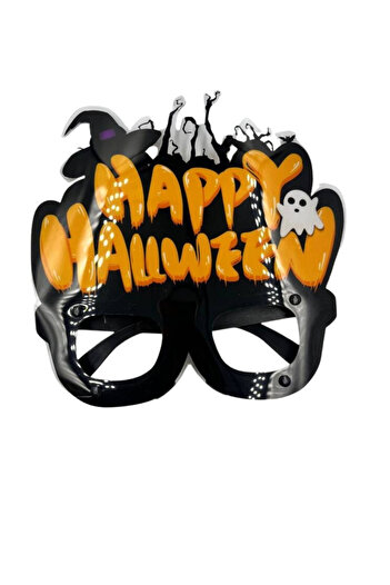 Le Mabelle Orange Happy Halloween Written Party Glasses
