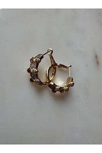 popcouturetr Green Mini Stone Earrings