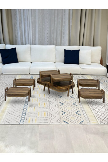 DEC19 Modern Turkish floor table set