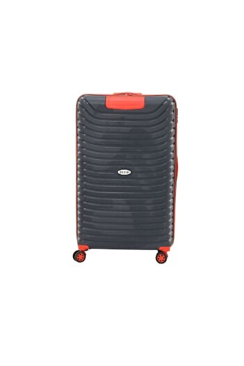 Bezubi Trolley mediu Easy Travel, 88L, gri-portocaliu