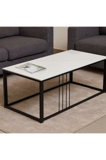 MARINO Luxury ceramic serving table - 120 x 60 x 47 cm