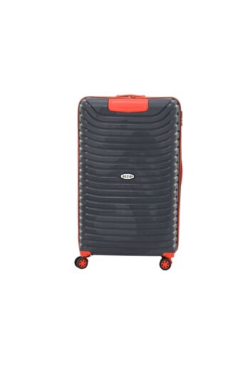 Bezubi Trolley mediu Easy Travel, 88L, gri-portocaliu
