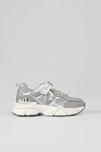 Vicco Wild Basic Unisex Kids Gray Sports Shoes