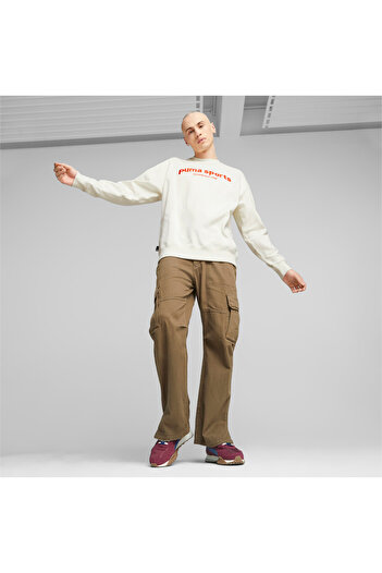 Puma Mens Team Sweatshirt - White