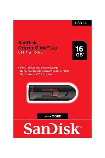 SanDisk Cruzer Glide Flash Drive 16 GB