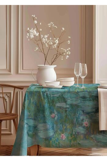 Markaev Nilüfer Garden Cotton Tablecloth Msaort0010