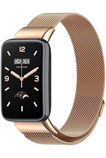 O Ozone Milanese Loop Strap for Mi Band 7 Pro- Rose Gold