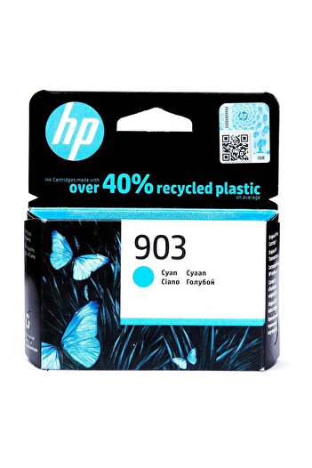 HP 903 Cyan Original Ink Cartridge, 315 Pages