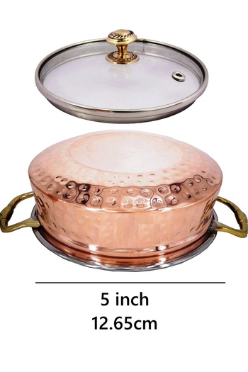 Bin Shihoun Ben Shihon High Quality Hammered Copper Serving Bowl 5"
