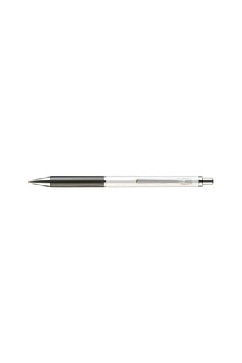 Aihao Stilou metalic, culoare argintiu, material plastic și metal, vârf de 1 mm, cerneală albastră