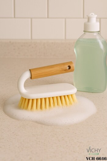 Vichy Oval Wooden Handle Cleaning Hand Brush Vch-6646