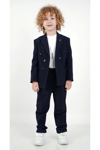 Mc Emirix Kids Wear Kruvaza Jacket Suit