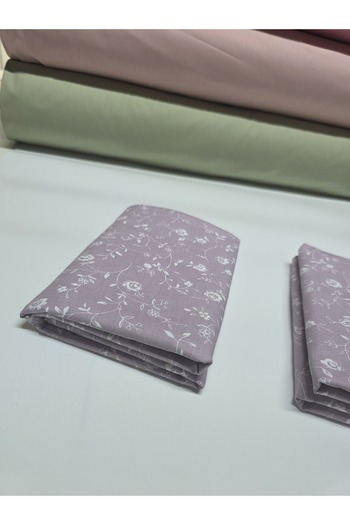 pınarhome collectıon 100% Patterned Fabric Ranforce Covered Pillowcase --50X70Cm--2 Pieces (1 Pair)
