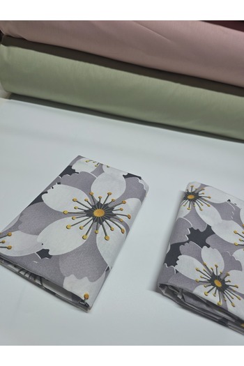 pınarhome collectıon 100% Patterned Fabric Ranforce Covered Pillowcase --50X70Cm--2 Pieces (1 Pair)