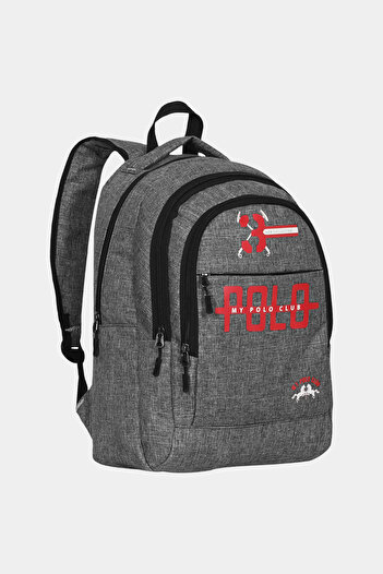 Miracle My Polo Printed Practical Daily & High School and Middle School Backpack