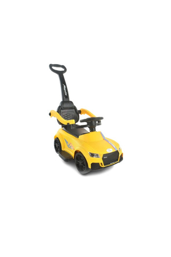 BESTWAY 3-in-1 Kids Ride-On Car with Push Handle and Footrest – Yellow