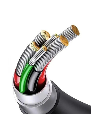 Baseus Baseus 3in1 USB cable, 100W, 1.5m, white