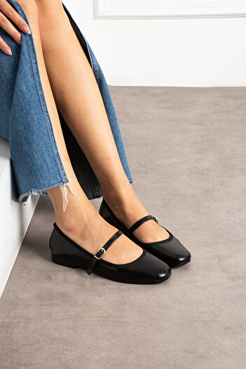 pasyone Black Ballerina Casual Stylish Ballerina