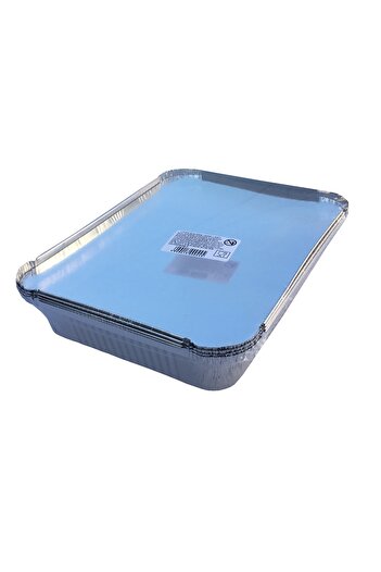 Endless Aluminum tray + lid, set of 4 pieces, 22.4x17.4cm,
