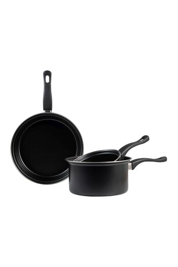 Renberg Set 3 cratite Carbon Steel, otel carbon, 16/20/24 cm