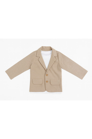 tinytrends Boy's Exclusive Cut Luxury Striped Suit
