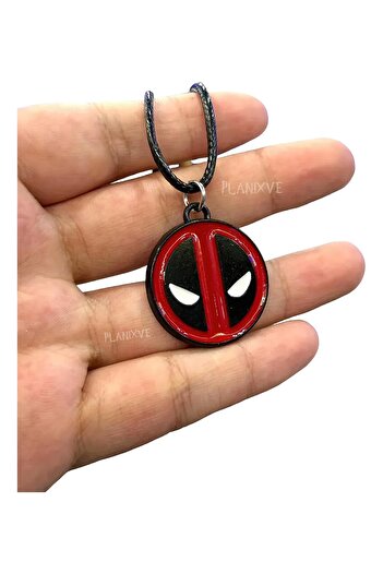 FG KONNİCHİWA Cute Steel Necklace for Deadpool Fans