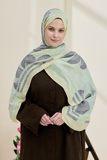 Modakaşmir Melia Pattern Bamboo Shawl