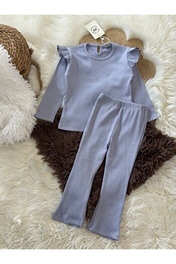 babymoon kids Girl's Tracksuit Set Casual Suit Bottom and Top Set