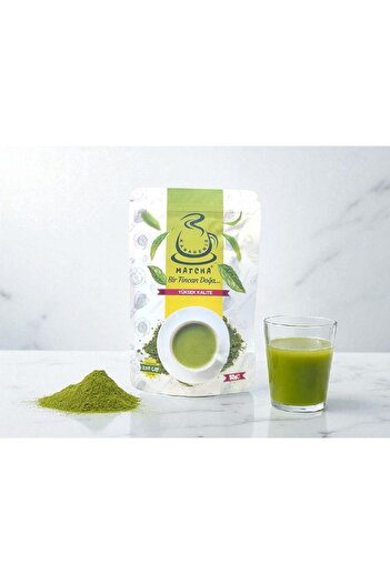 Karadeniz Matcha Vanilla Flavored Matcha 50 Gr and Pure Matcha 50 Gr