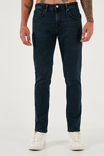 Buratti Stretch Cotton Slim Fit High Waist Narrow Leg Jeans Men's Denim Pants 3300C46Tokyo