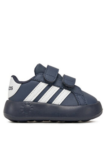 adidas Teniși unisex pentru copii, bleumarin, ADIDAS-JI0980 SHANAV/FTWWHT/CBLACK