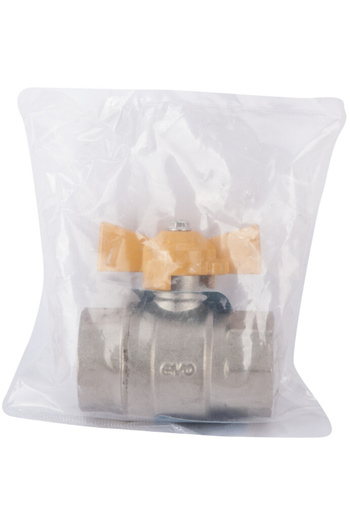 EVOSANITARY Gas Ball Valve with Butterfly FI-FI 1048 3/4 inch