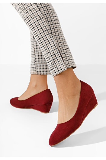 B T Shoes Orsola platform shoes in dark blue