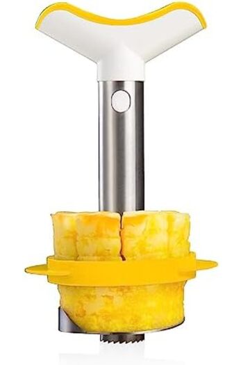 STOREMAX Polysight Vin Pineapple Slicer Stainless Steel Trendzap 467437