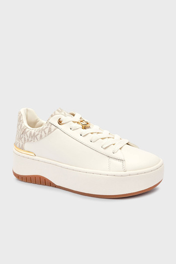 Michael Kors Logo Leather Sneaker Shoes 43F5Dtfs6L150 Shoes 43F5Dtfs6L 150