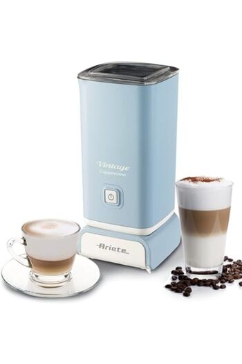 STOREMAX Snshop Vintage Cappuccino 2878, Retro Electric Milk Frother, Cappuccino and Hot Chocolate I