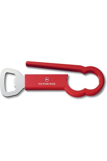 STOREMAX Polysight Pet Bottle Opener, Stainless, Stainless Steel, Red Trendzap 467437