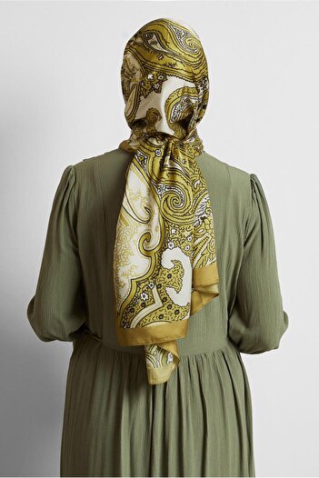 Alvina Ethnic Patterned Shal 8553