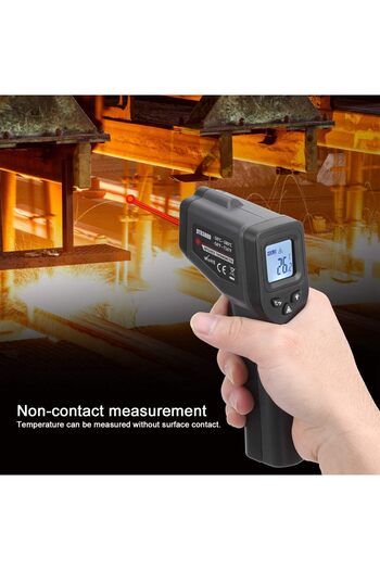 erorex Industrial Instrument Temperature,50380 Thermometer Noncontact Digital Infrared Thermodetector