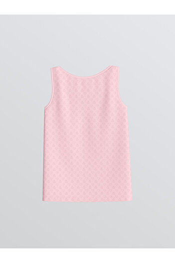 LC Waikiki LCW Kids Kalp Desenli Kız Çocuk Atlet 2'li (W5)