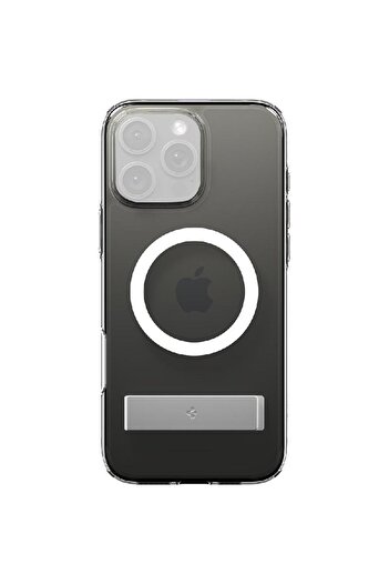 Spigen Slim Armor Essential S Back Cover Mobile Case with MagSafe for iPhone 16 Pro Max Clear